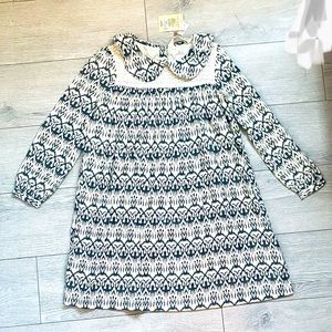 NWT Girls Abstract Print Dress